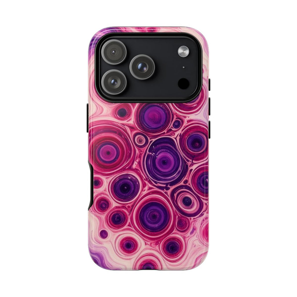 Berry Puddle Pour Tough Phone Case – iPhone 17 Pro
