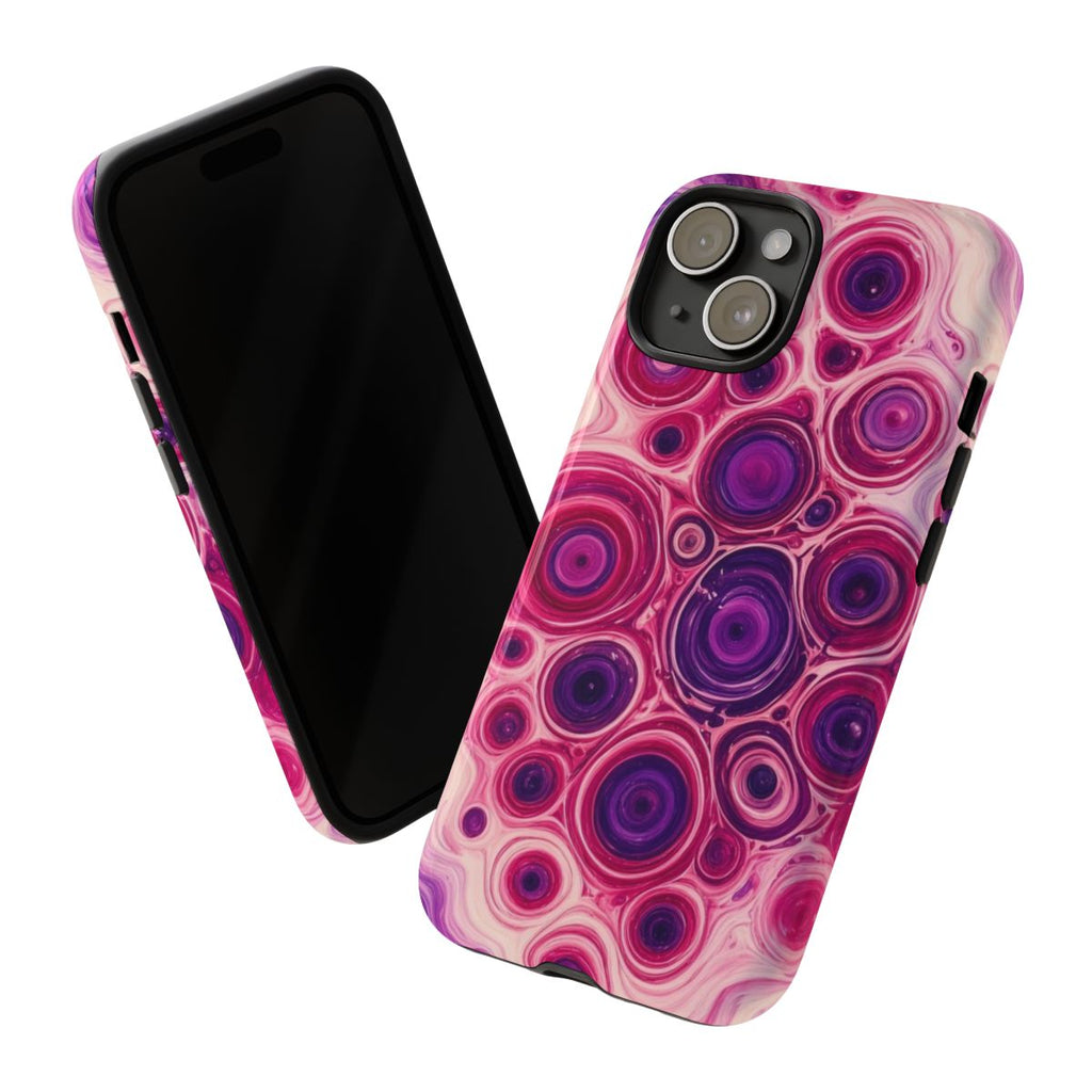 Berry Puddle Pour Tough Phone Case – iPhone 15