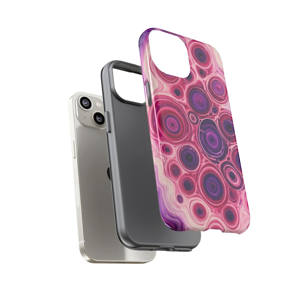 Berry Puddle Pour Tough Phone Case – iPhone 14