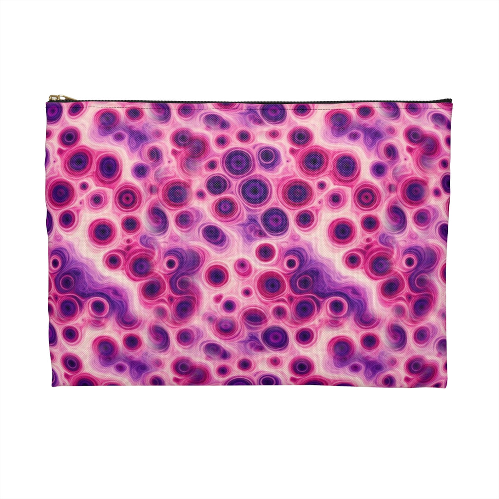 Berry Puddle Pour Zip Accessory Pouch – Large