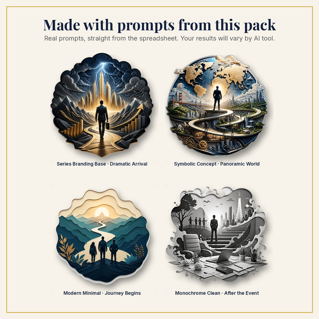 Sample artwork made with prompts from this pack