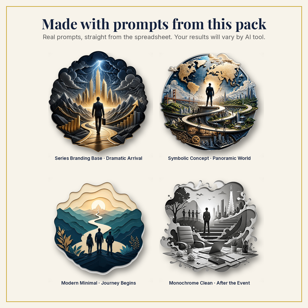 Sample artwork made with prompts from this pack