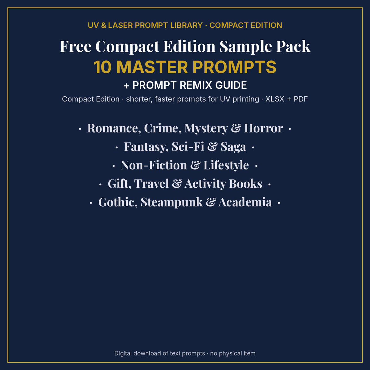 Free Compact Edition Sample Pack: cover