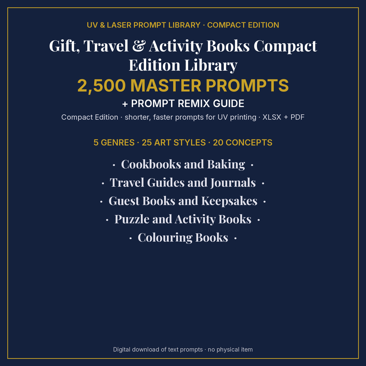 Gift, Travel & Activity Books Compact Edition Library: cover