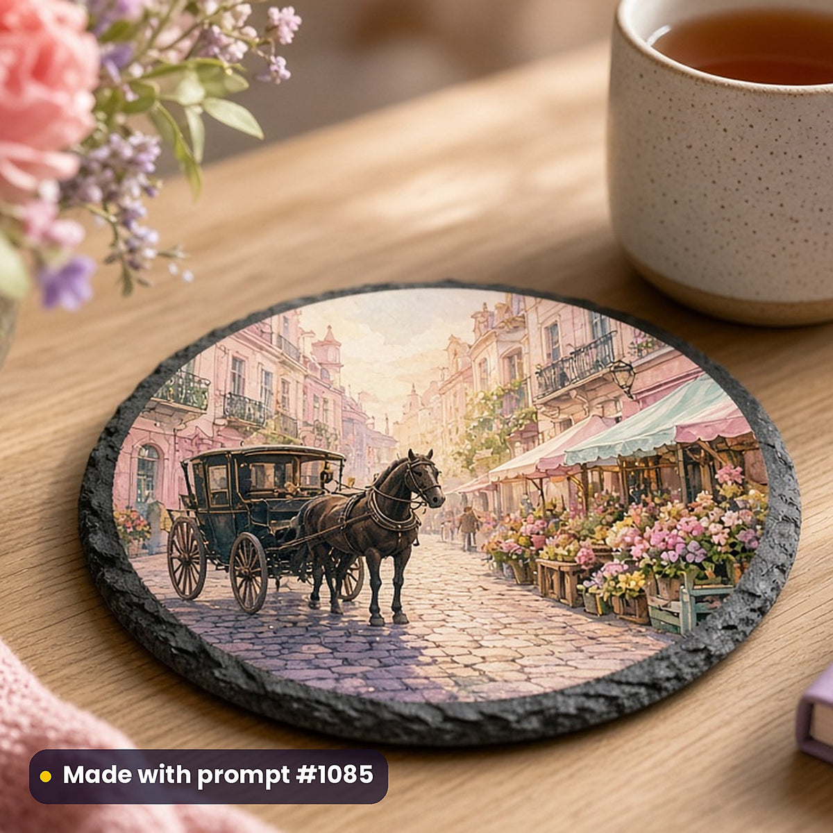Fantasy, Sci-Fi & Saga Compact Edition Library: realistic UV-printed mockup, made with prompt #1085