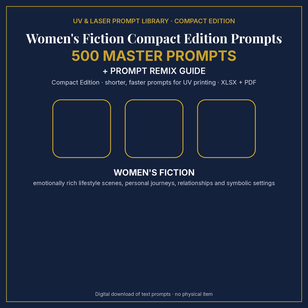 Women's Fiction Compact Edition Prompts: cover