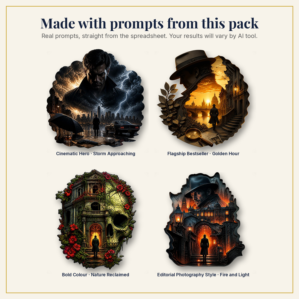 Sample artwork made with prompts from this pack