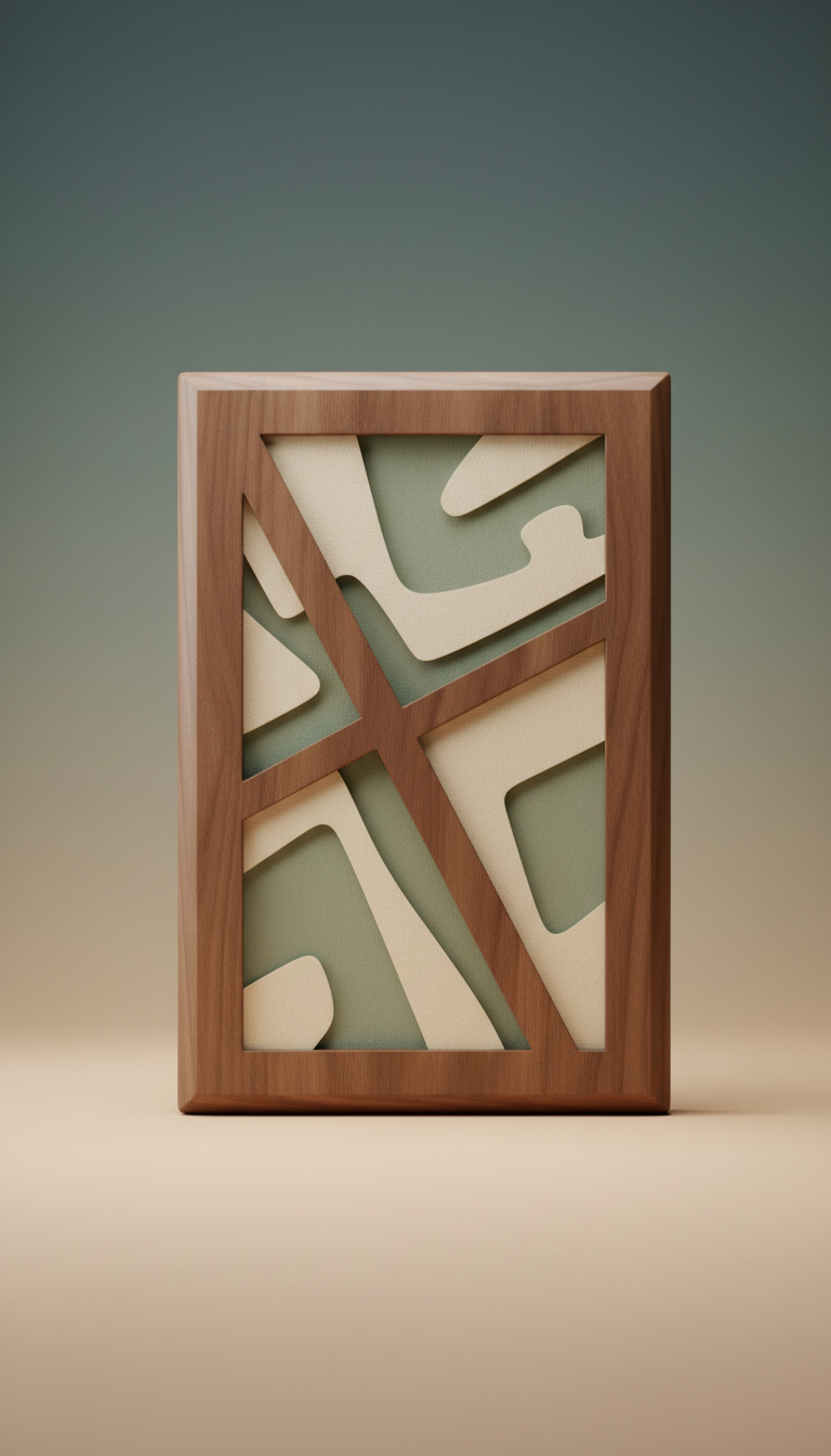 Walnut Wood Award Plaque
