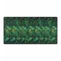 Emerald Tide-Pool Pour Desk Mat – 31.5 × 15.5
