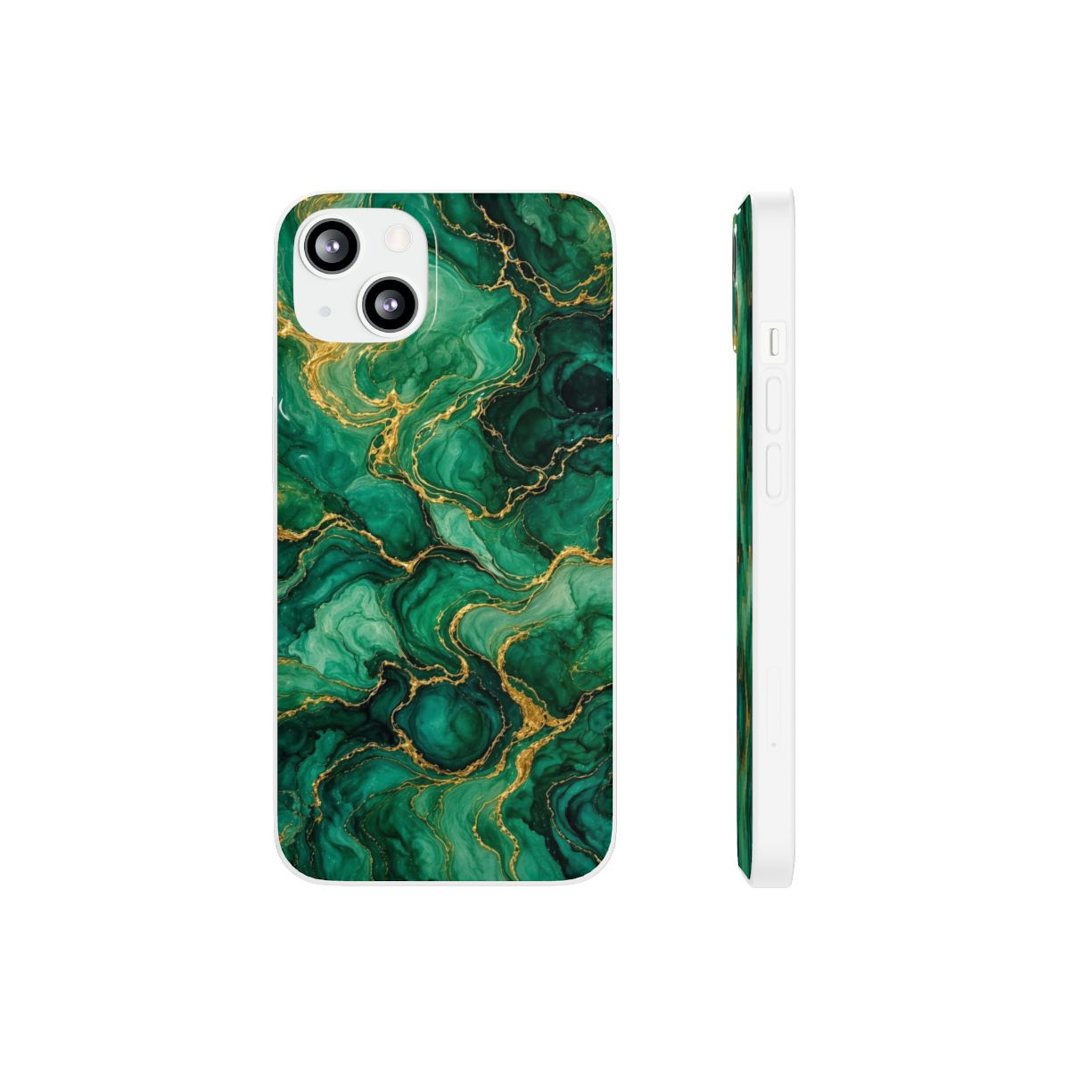 Emerald Tide-Pool Pour Flexi Phone Case – iPhone 13