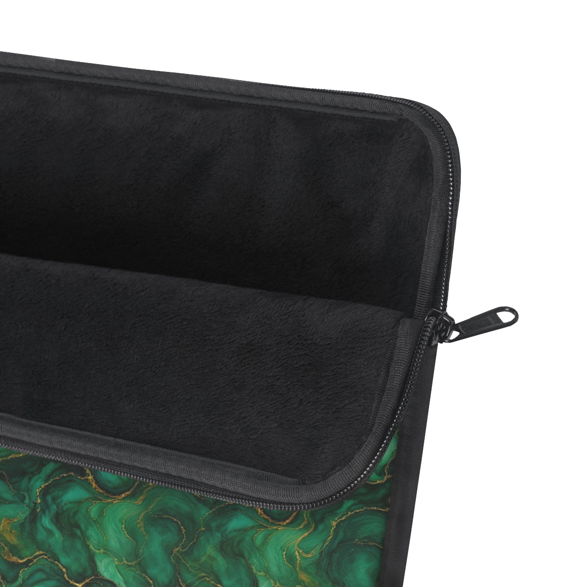 Emerald Tide-Pool Pour Laptop Sleeve – 12
