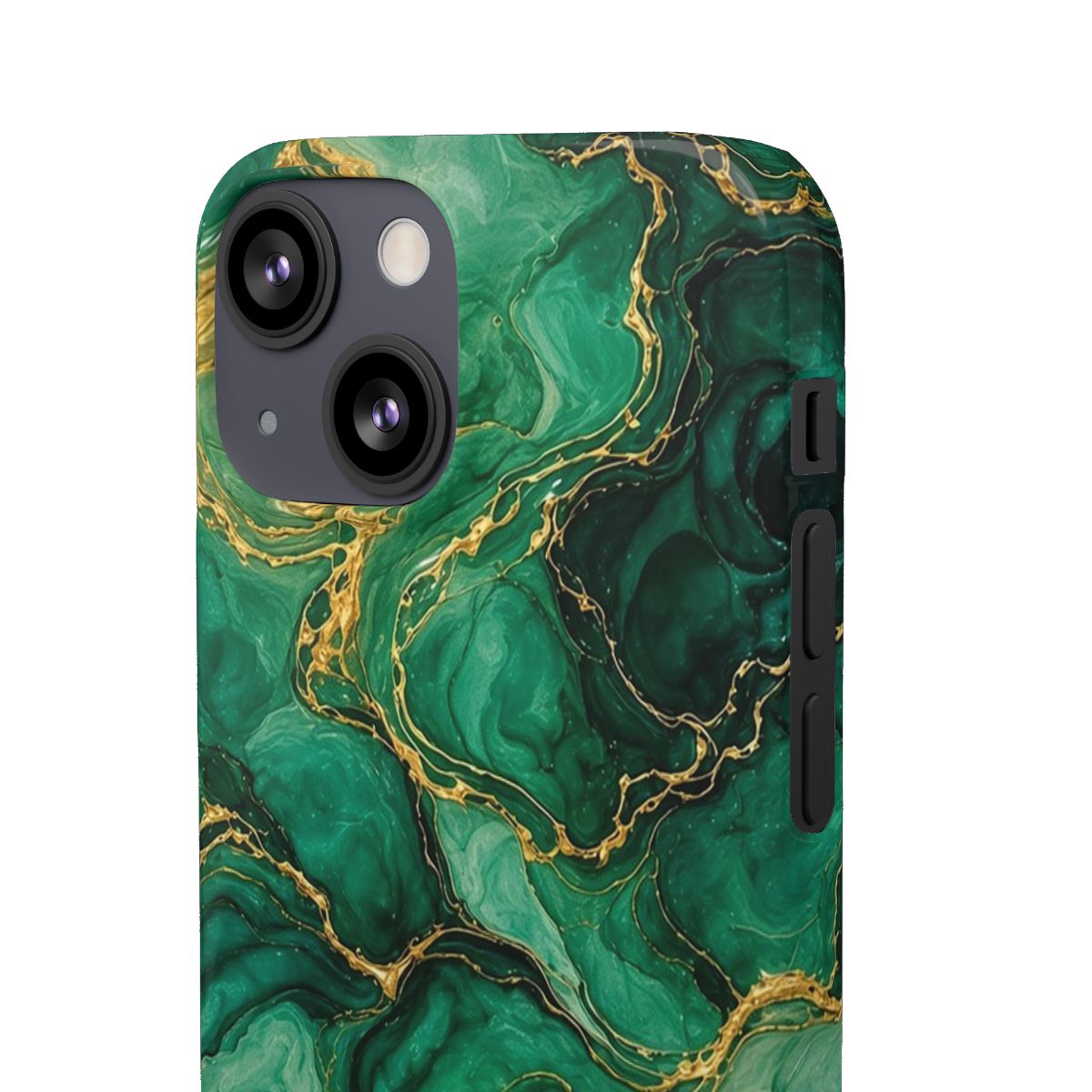 Emerald Tide-Pool Pour Slim Phone Case – iPhone 13 Mini