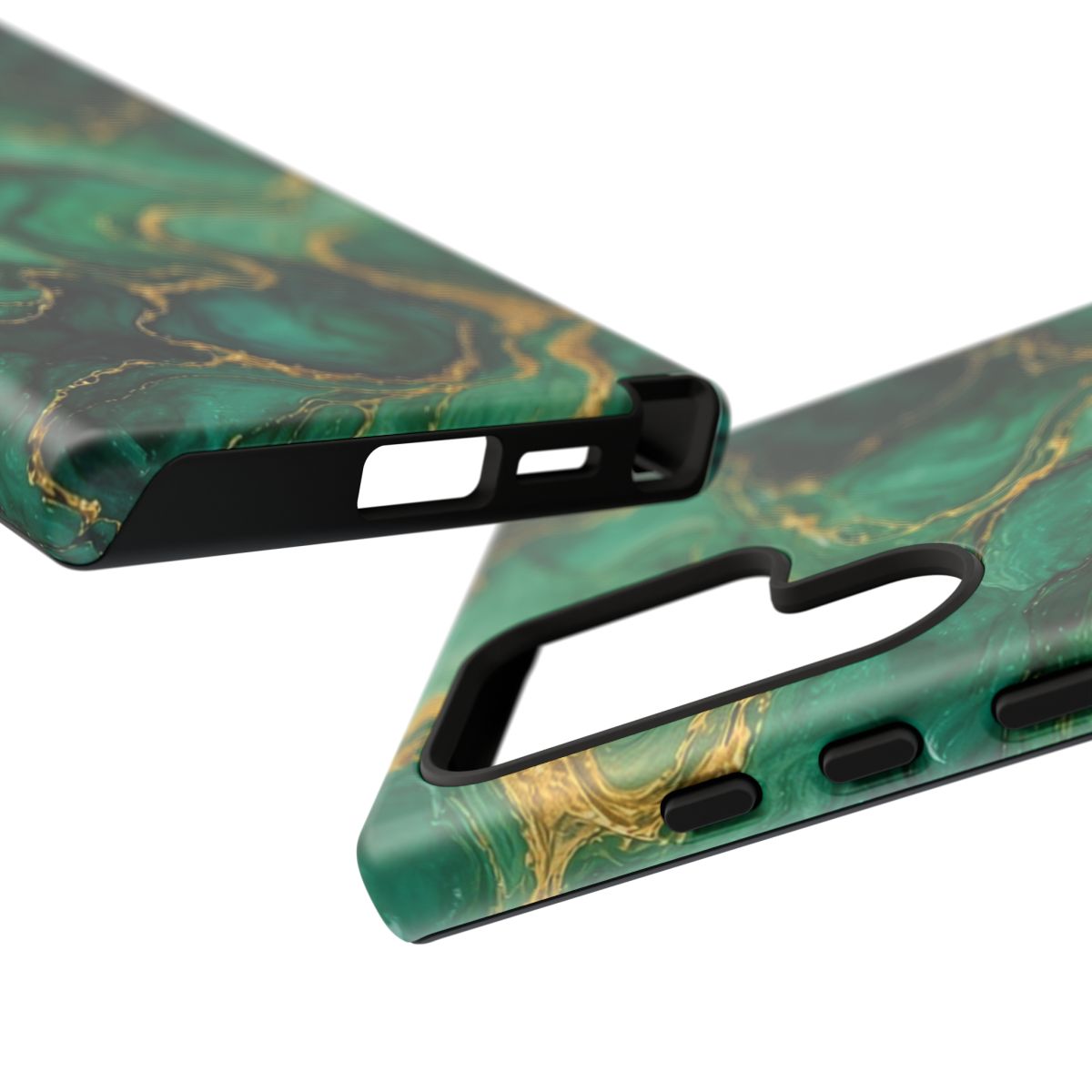 Emerald Tide-Pool Pour Tough Phone Case – Samsung Galaxy S24 Ultra