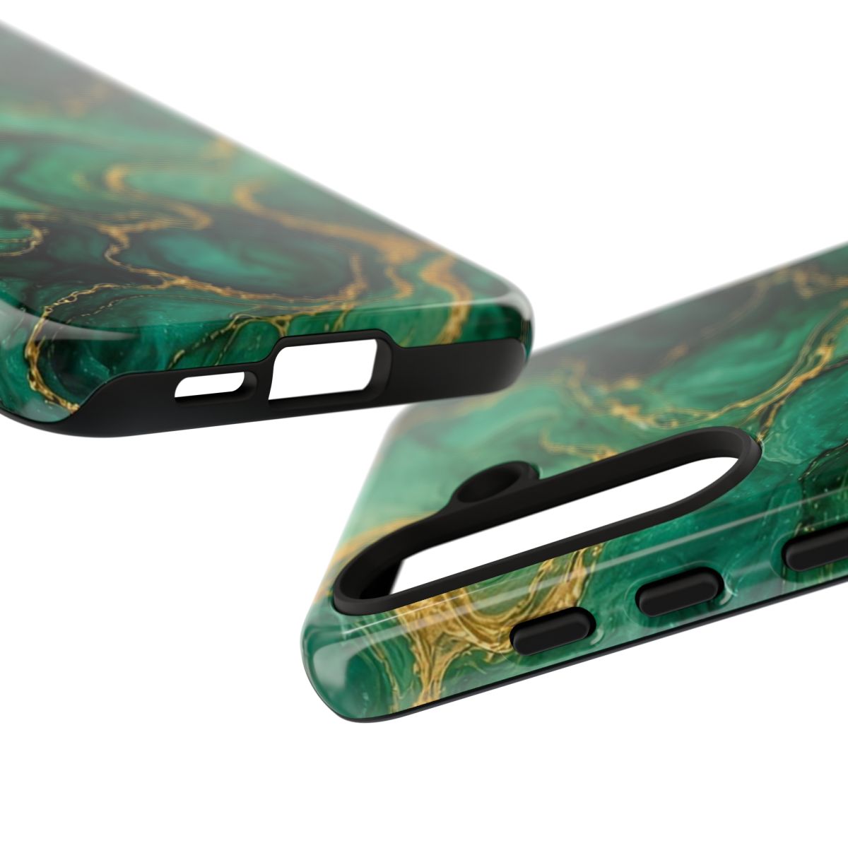 Emerald Tide-Pool Pour Tough Phone Case – Samsung Galaxy S24