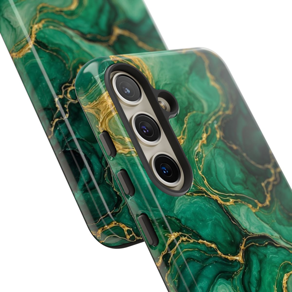 Emerald Tide-Pool Pour Tough Phone Case – Samsung Galaxy S24