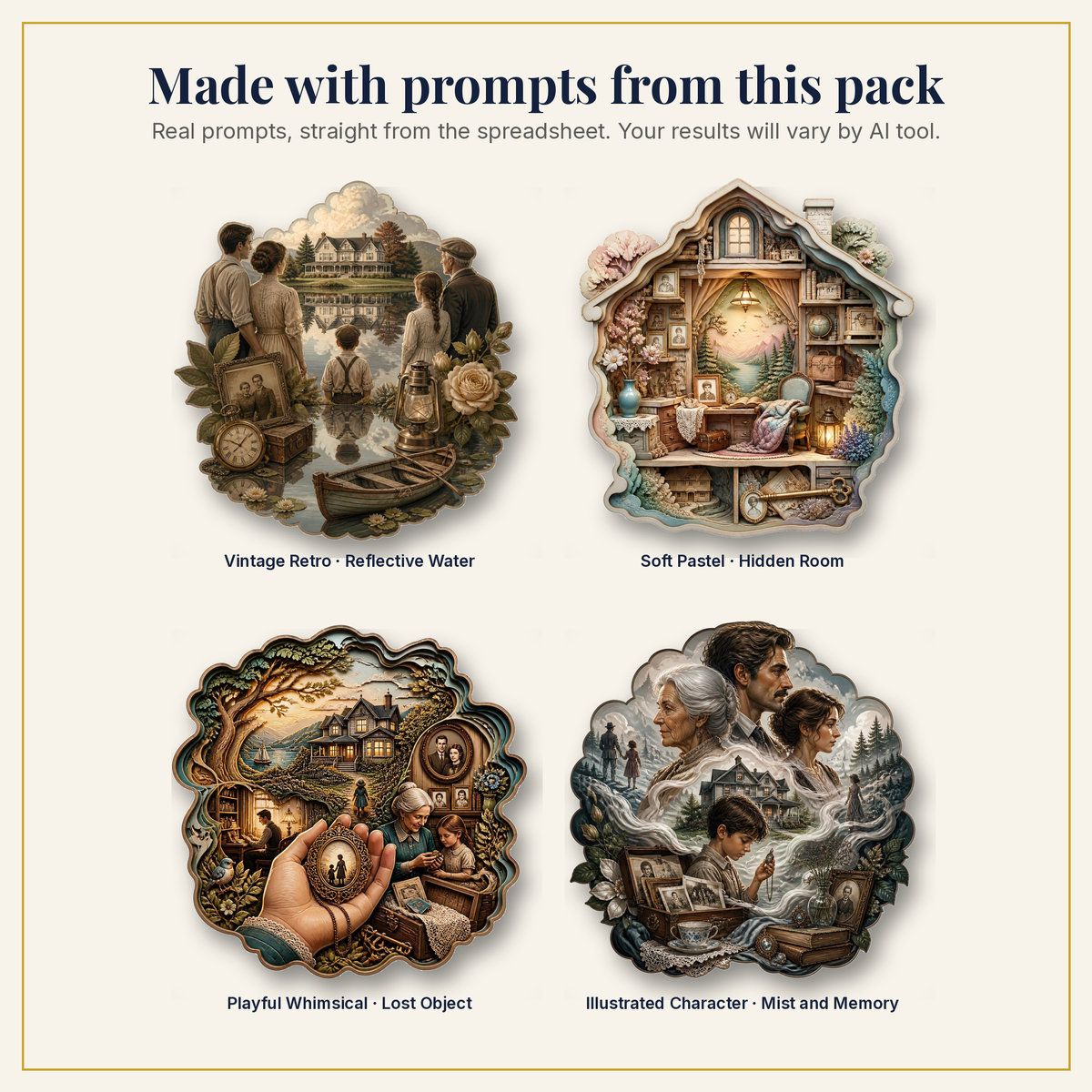 Sample artwork made with prompts from this pack