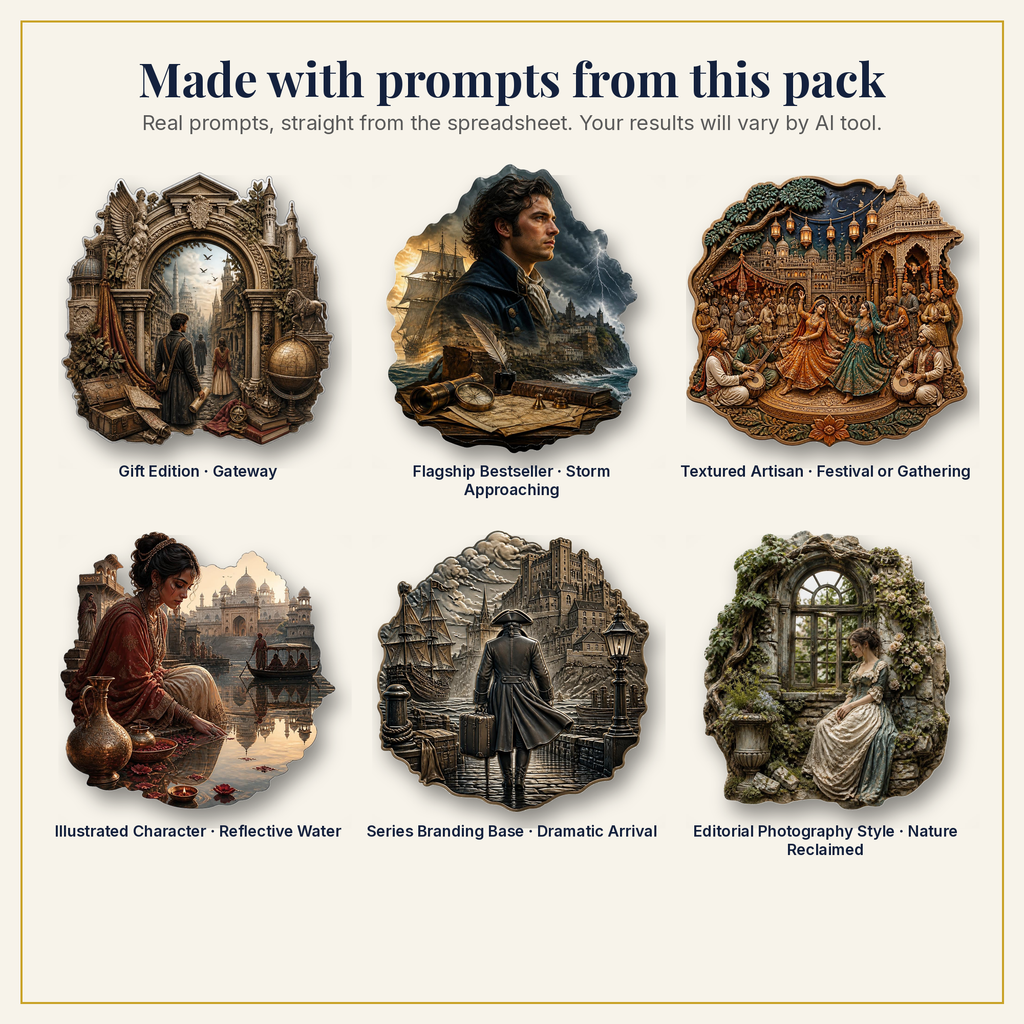 Sample artwork made with prompts from this pack