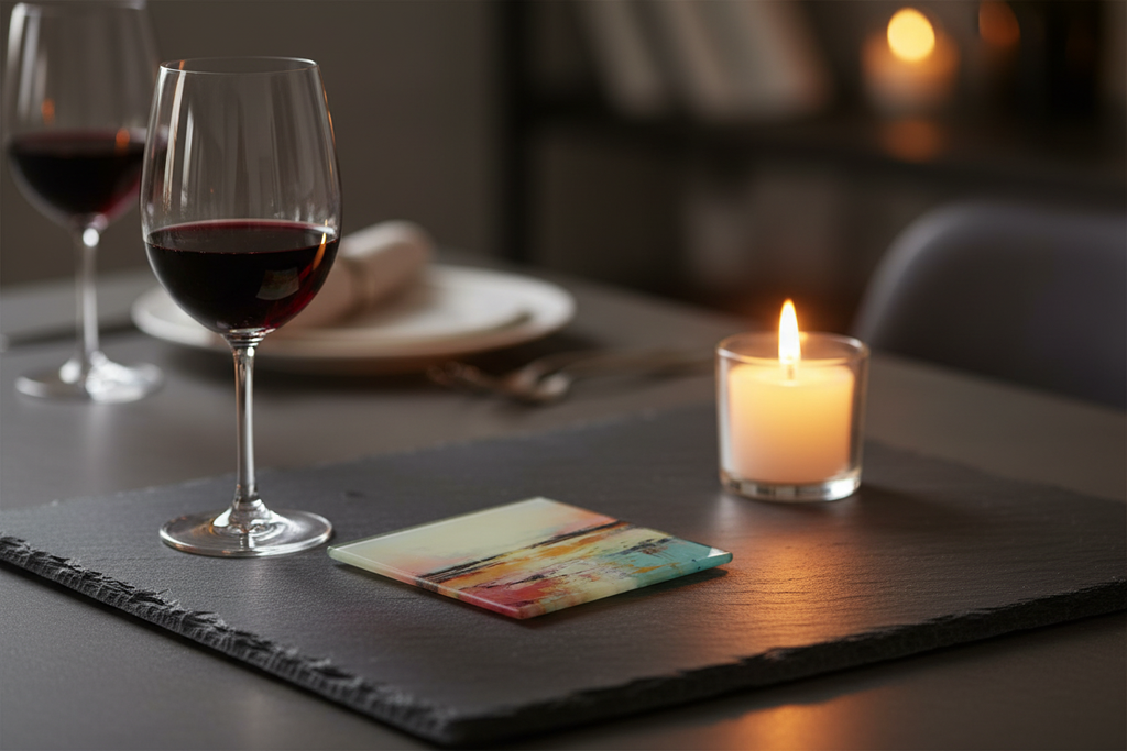 Lifestyle mockup - Evening dinner party