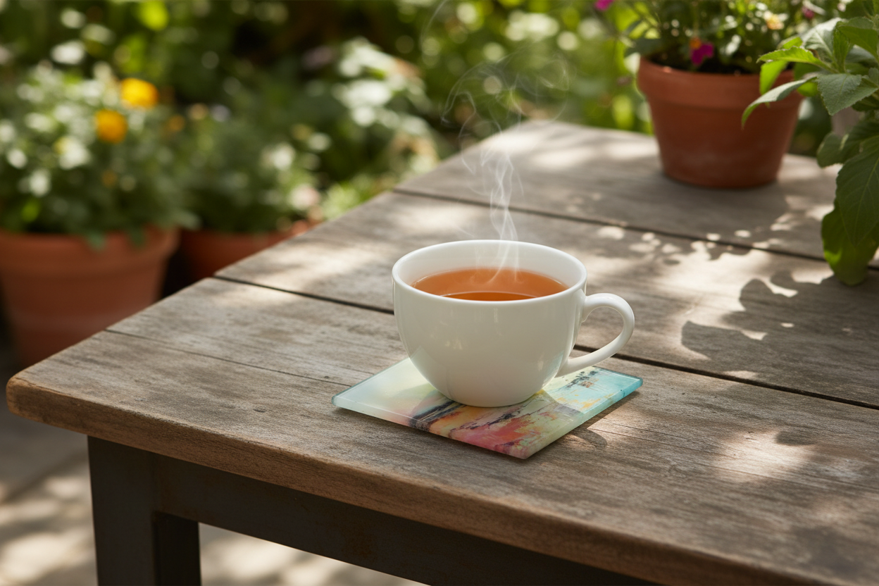 Lifestyle mockup - Garden al fresco
