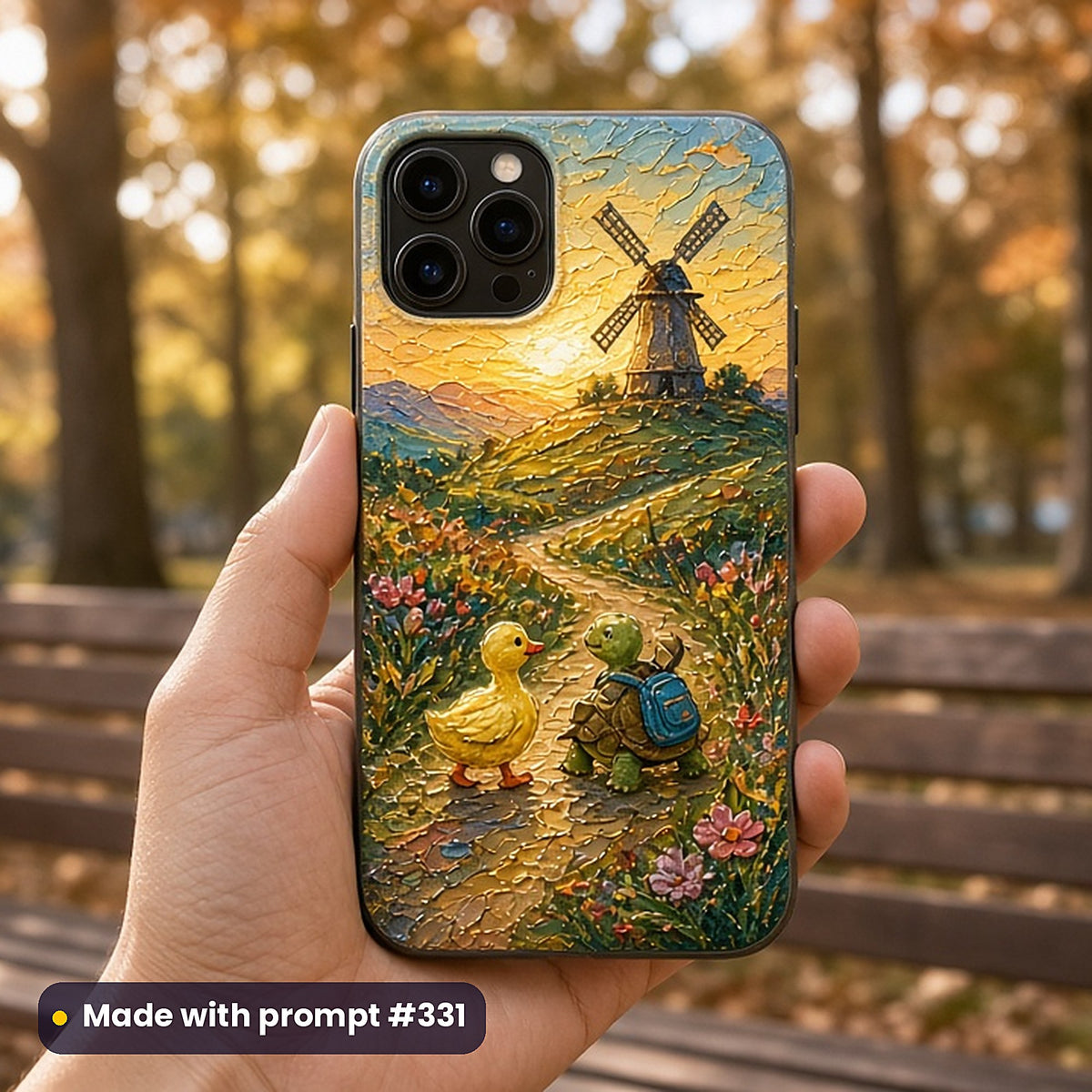 Children's Picture Books Art Prompt Pack: realistic mockup, phone, made with prompt #331