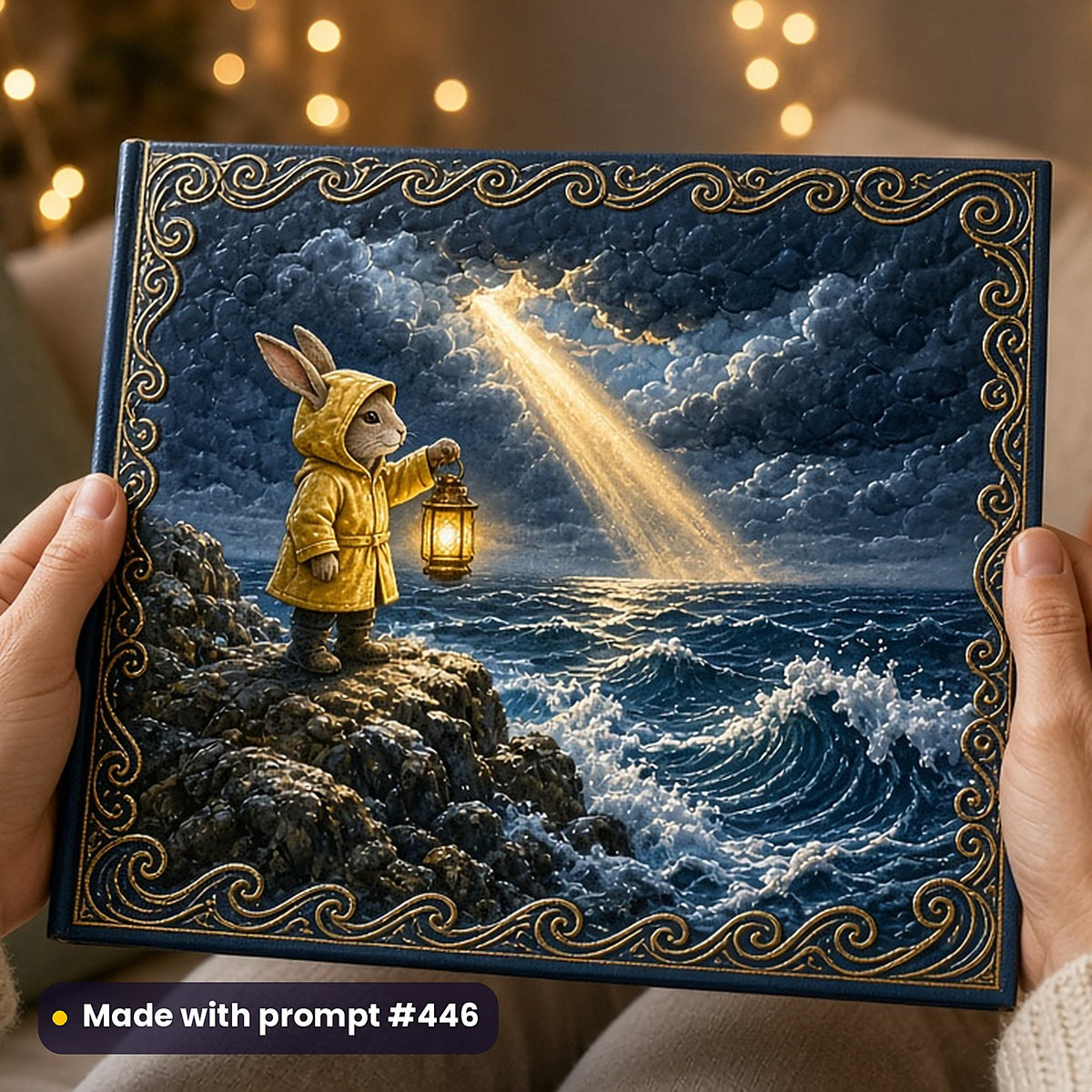 Children's Picture Books Art Prompt Pack: realistic mockup, journal, made with prompt #446