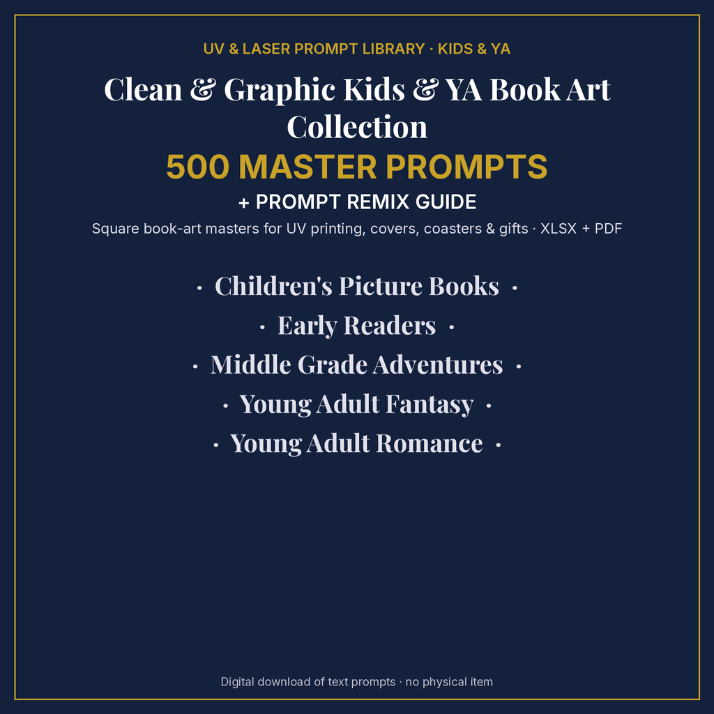 Clean & Graphic Kids & YA Book Art Collection: cover