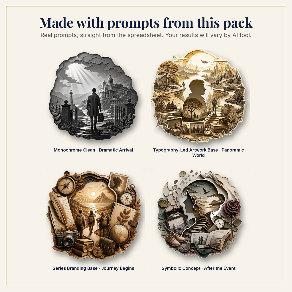 Sample artwork made with prompts from this pack