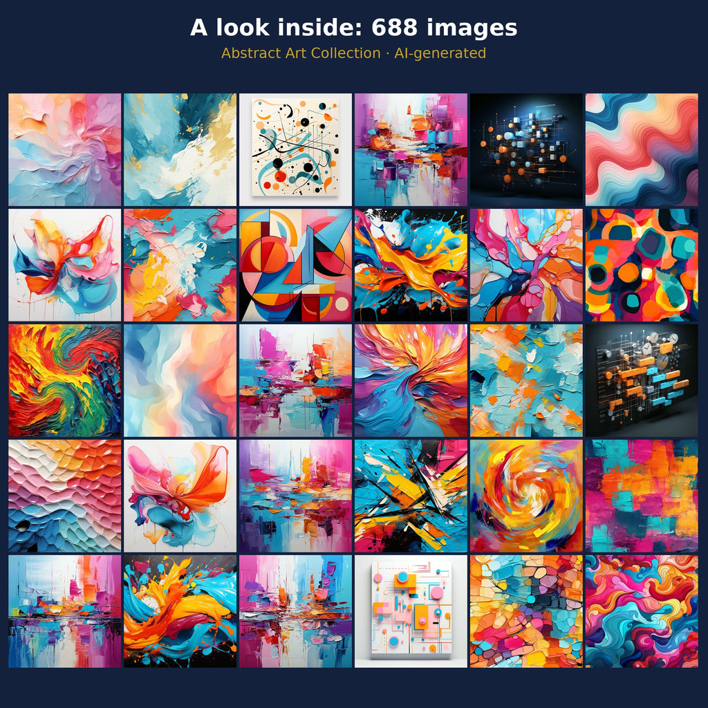 Abstract Art Collection: a look inside the bundle