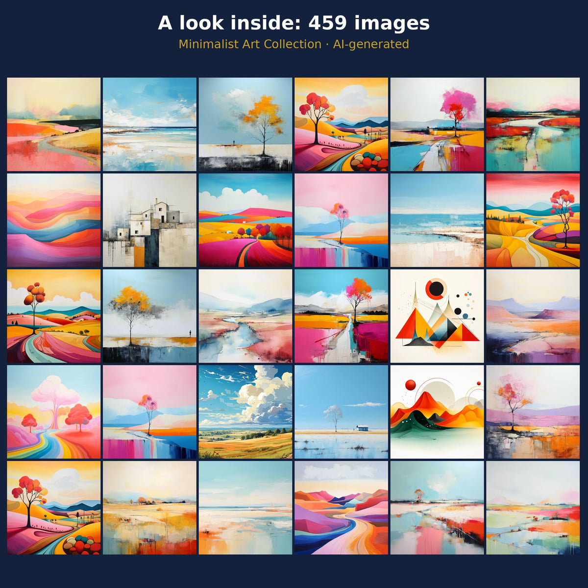 Minimalist Art Collection: a look inside the bundle