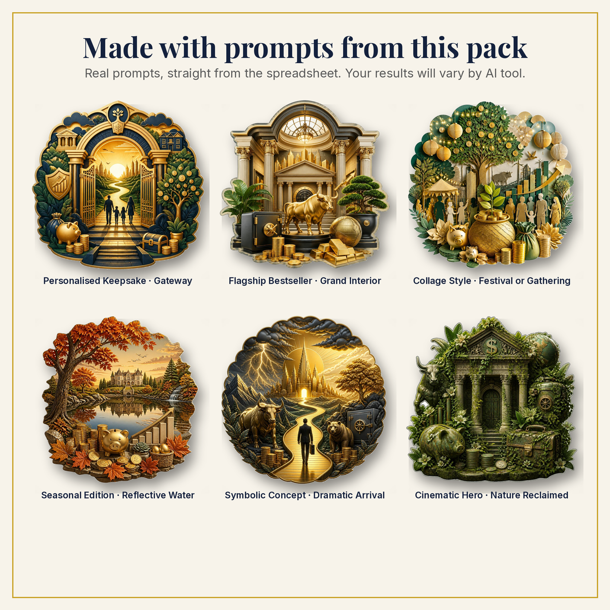 Sample artwork made with prompts from this pack