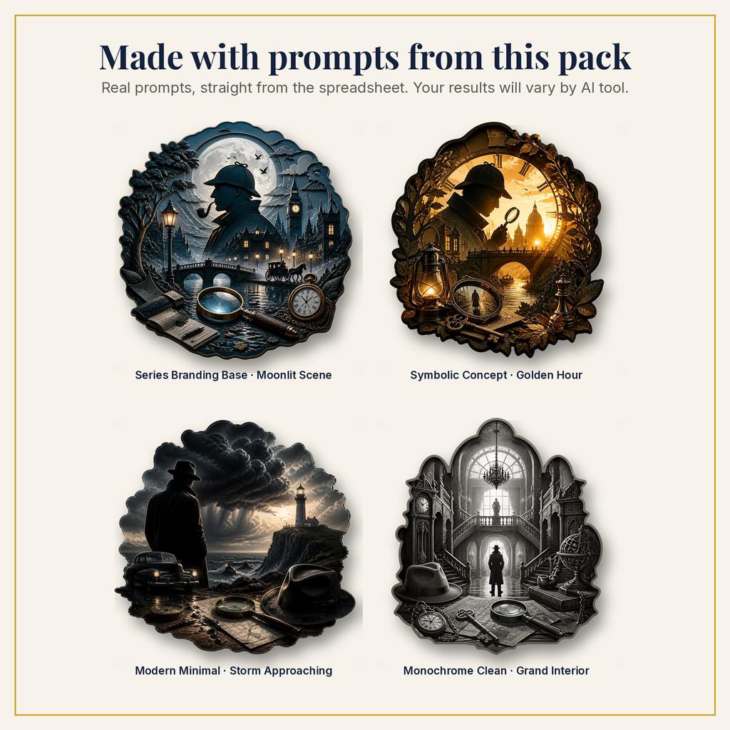 Sample artwork made with prompts from this pack