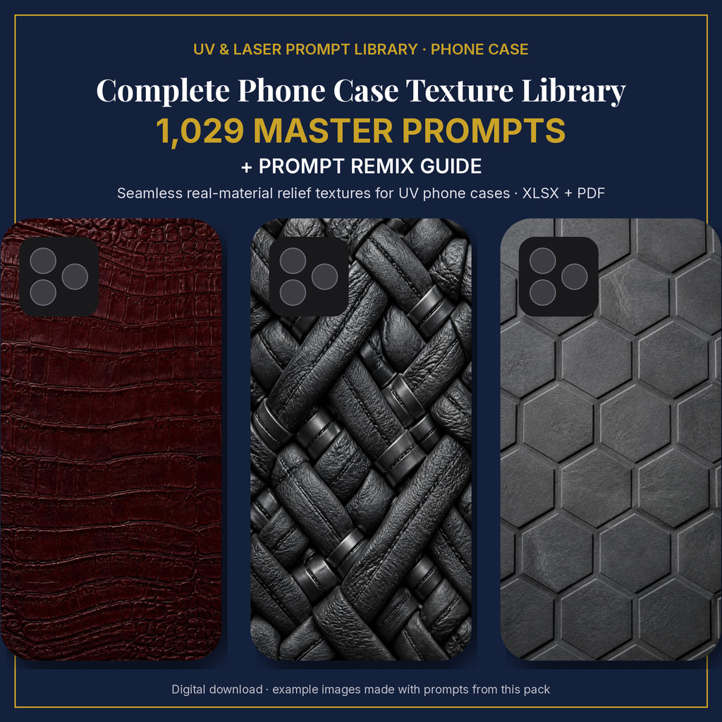 Complete Phone Case Texture Library: cover