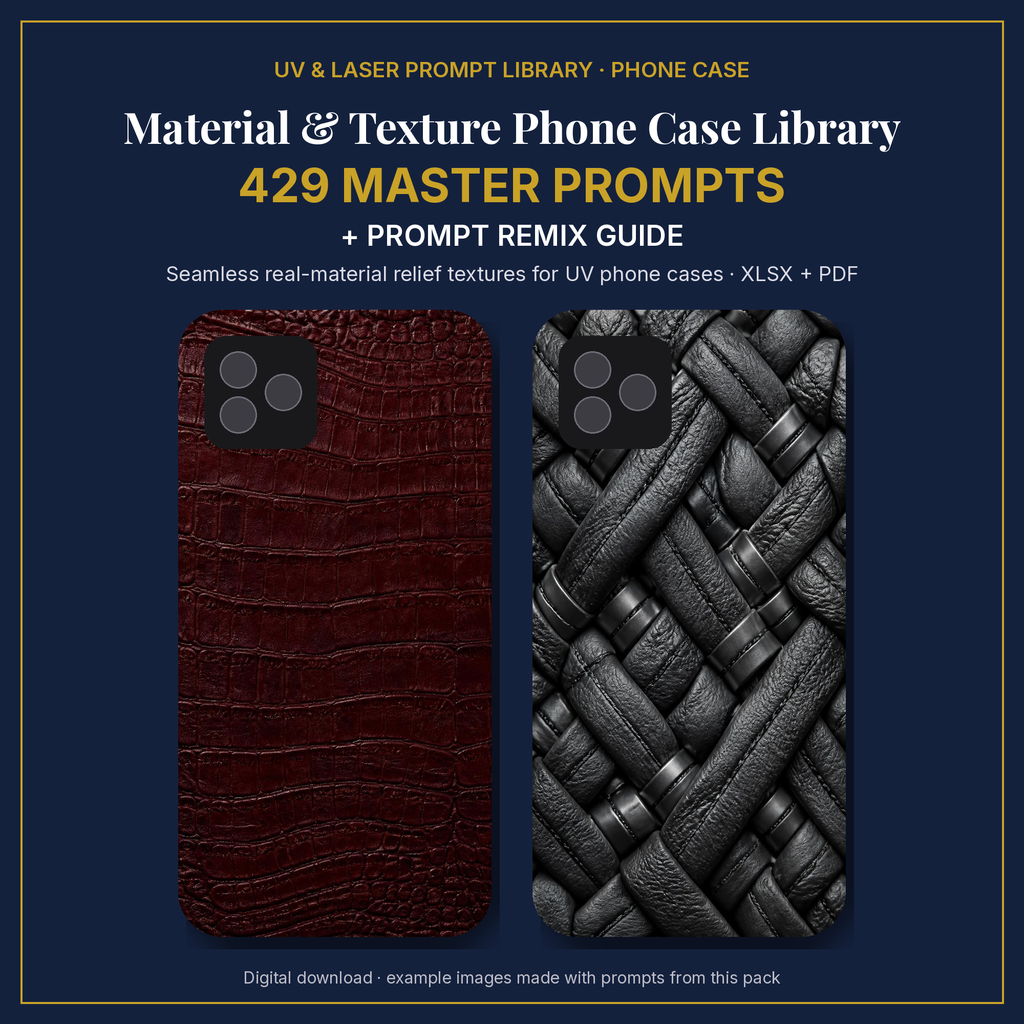 Material & Texture Phone Case Library: cover