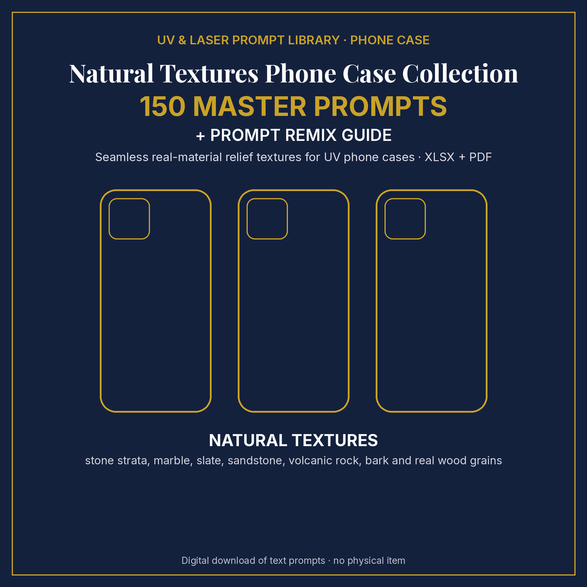 Natural Textures Phone Case Collection: cover
