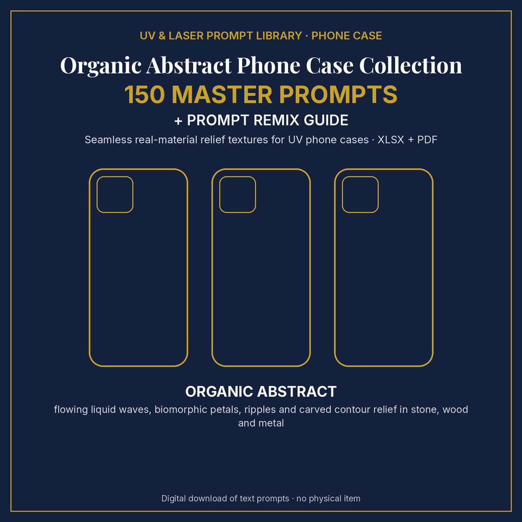 Organic Abstract Phone Case Collection: cover