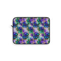 Peacock Acrylic Pour Cells Laptop Sleeve – 12