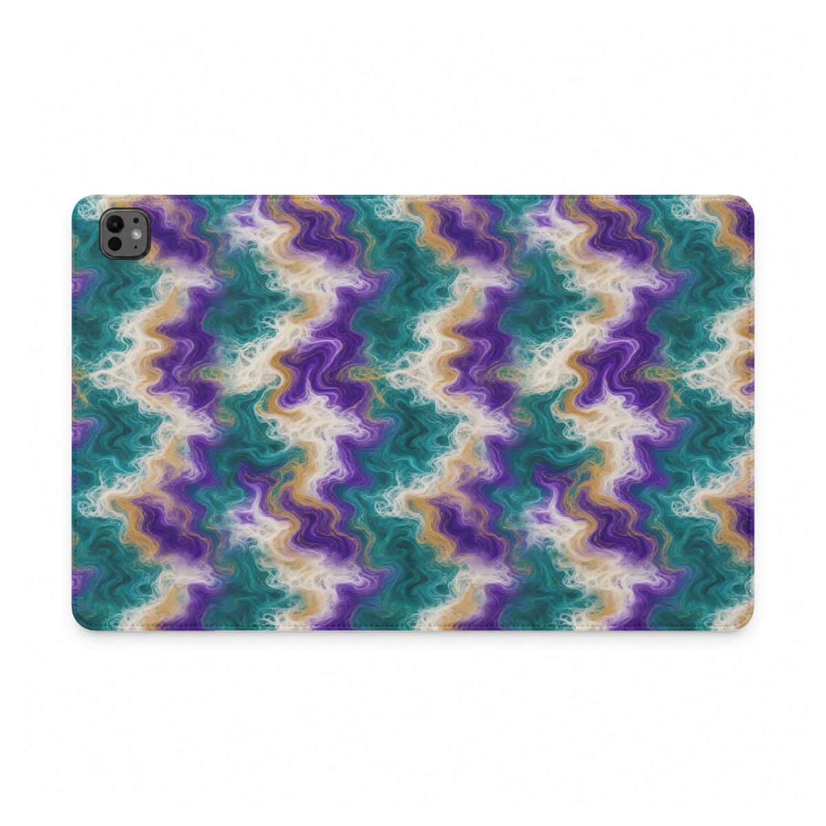 Peacock Resin Wave iPad Folio Case – iPad Pro 11