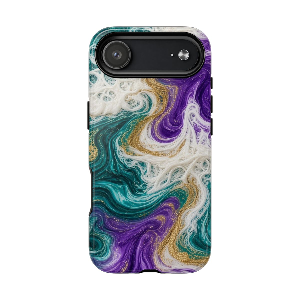 Peacock Resin Wave Magnetic Tough iPhone Case – iPhone 17 Air