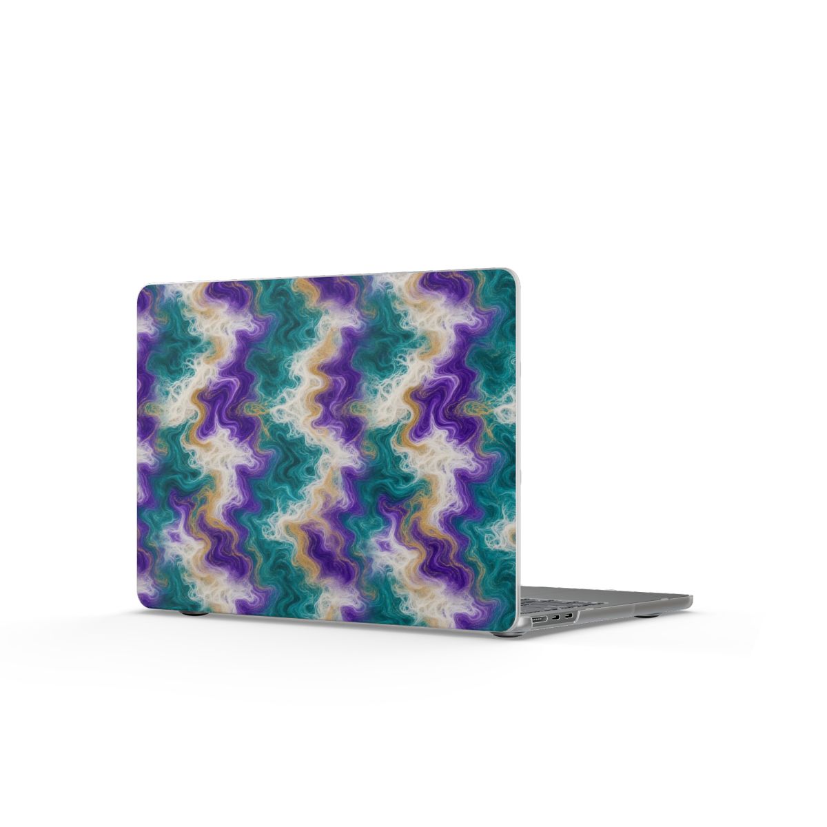 Peacock Resin Wave Matte MacBook Case – MacBook Air 13.6