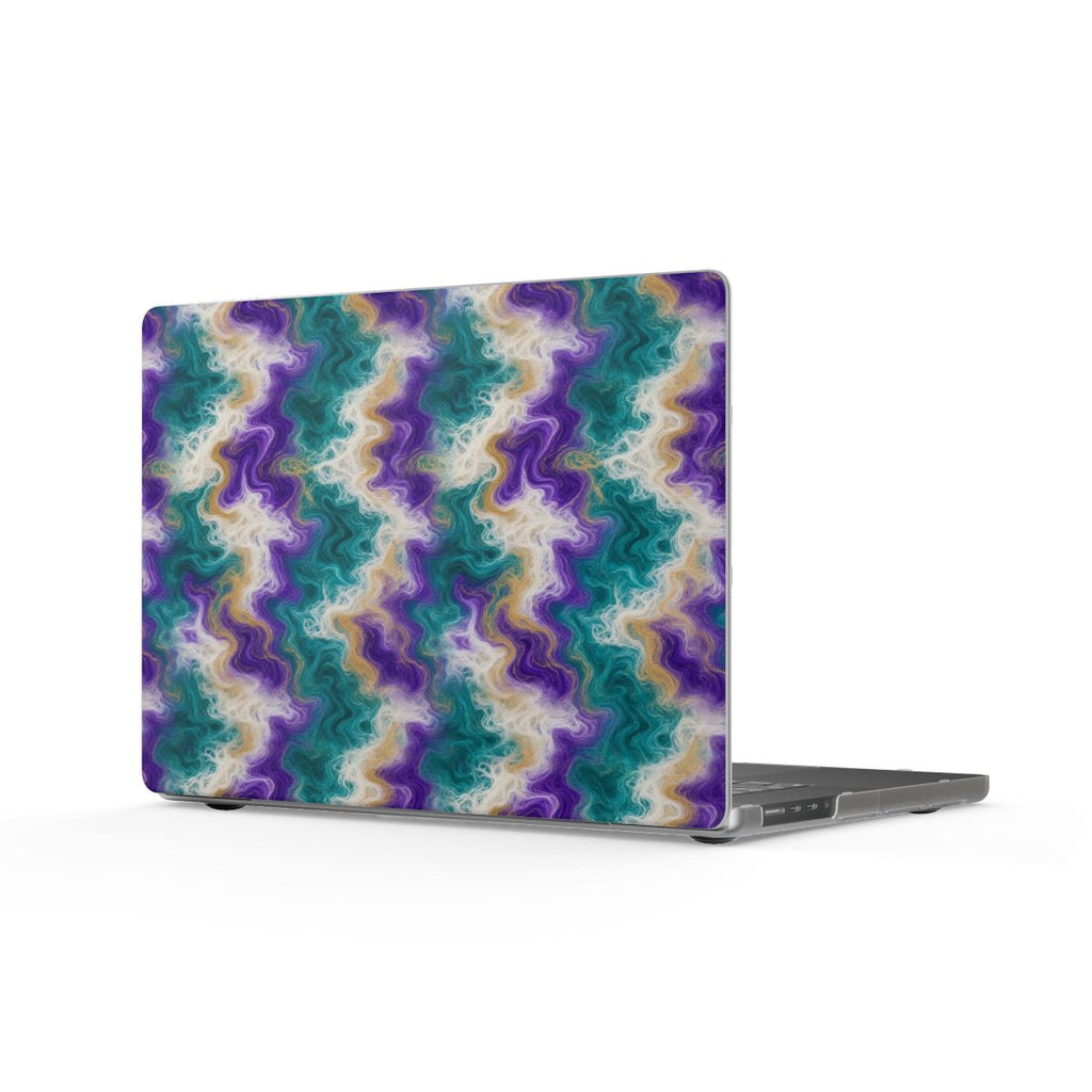 Peacock Resin Wave Matte MacBook Case – MacBook Pro 16