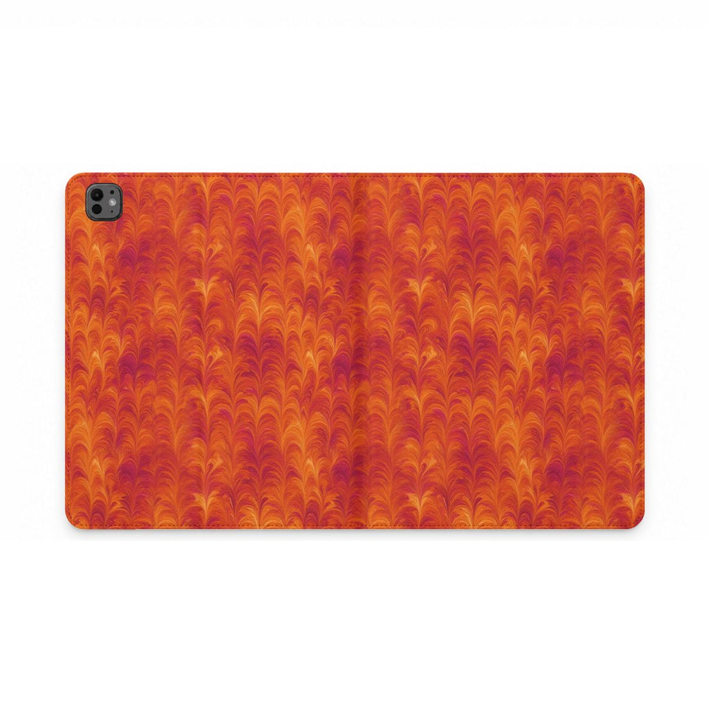 Sunset Feather Marbling iPad Folio Case – iPad Pro 12.9