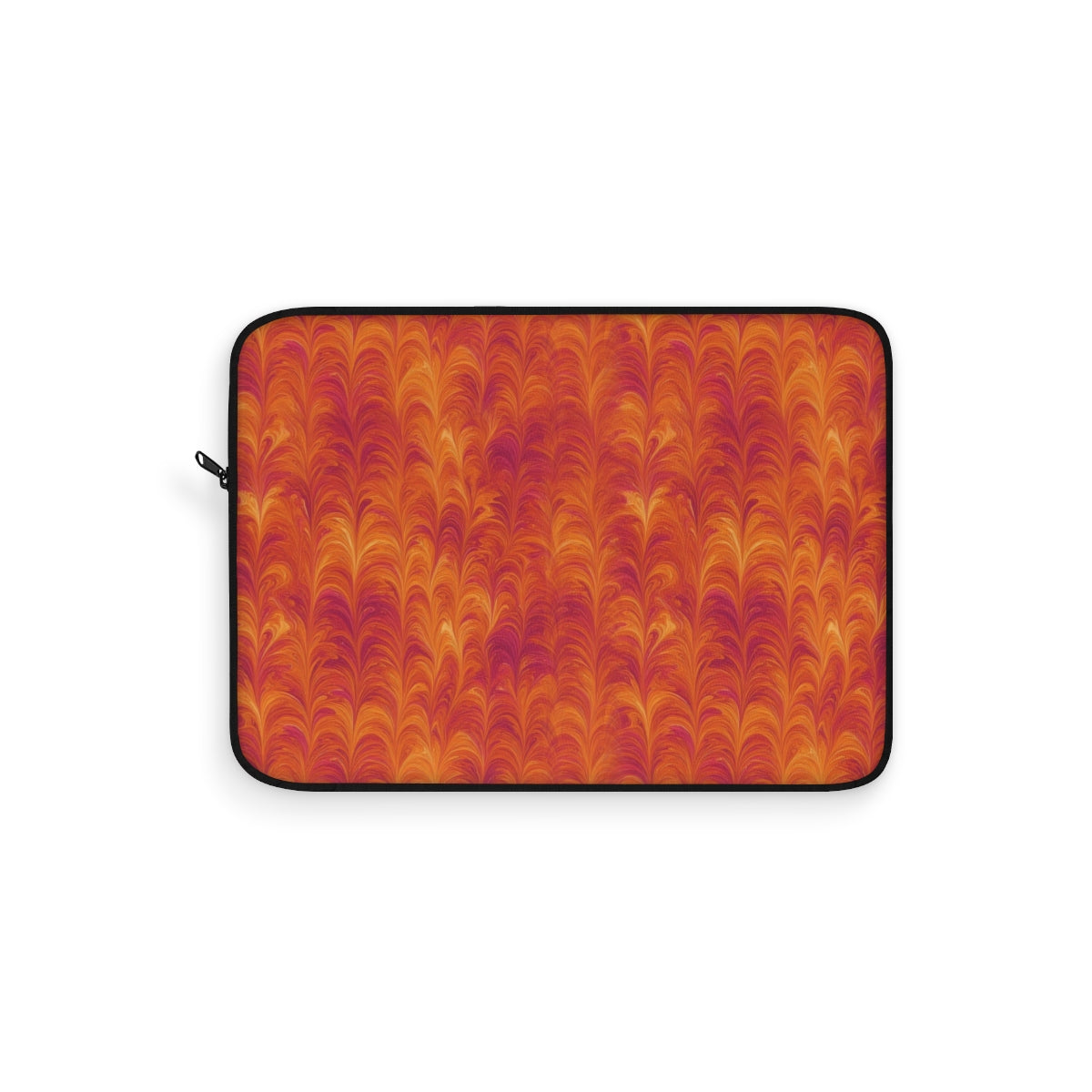 Sunset Feather Marbling Laptop Sleeve – 12