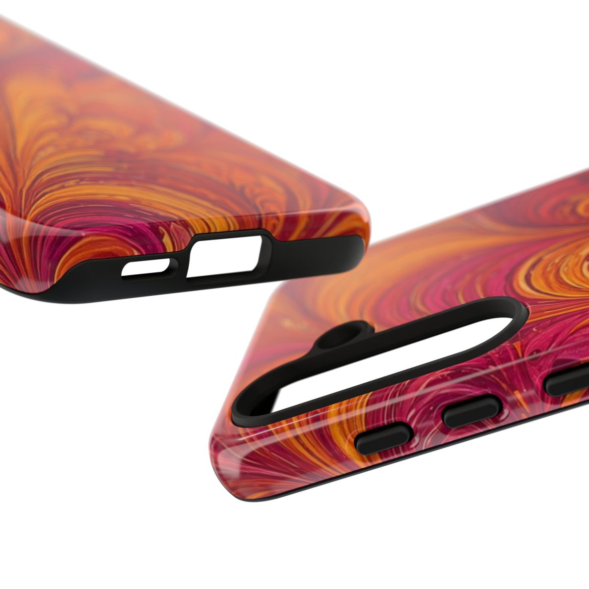 Sunset Feather Marbling Tough Phone Case – Samsung Galaxy S24