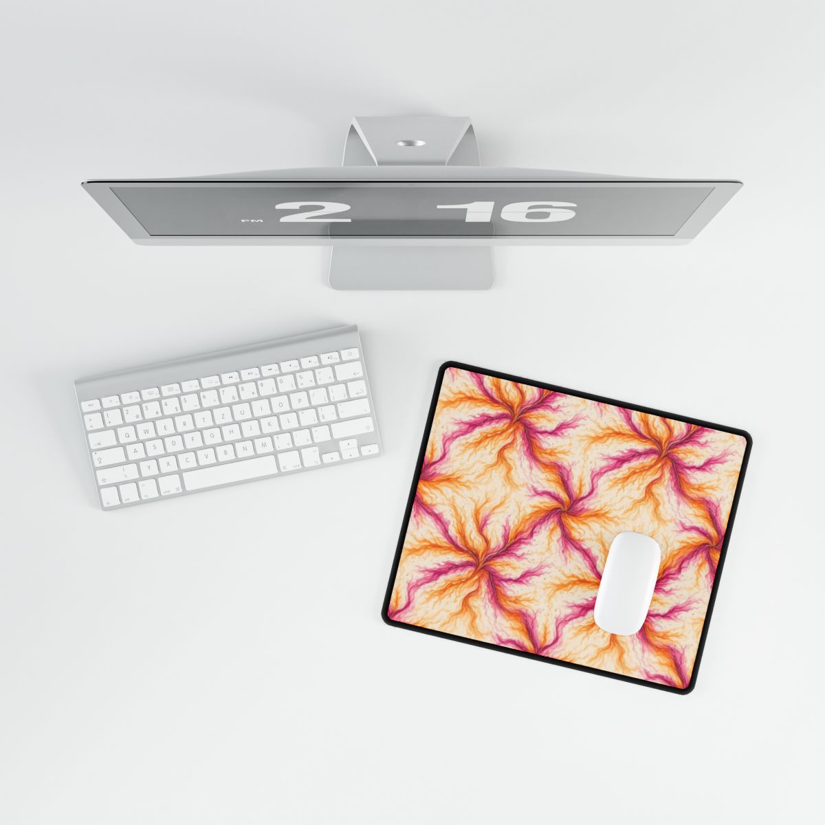 Sunset Ink Branches Desk Mat – 14.4 × 12.1