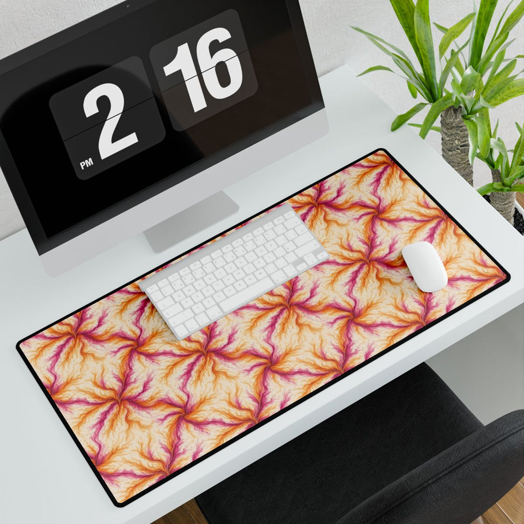 Sunset Ink Branches Desk Mat – 31.5 × 15.5