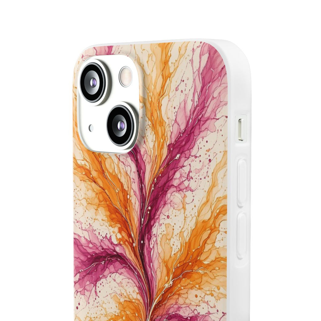 Sunset Ink Branches Flexi Phone Case – iPhone 13 Mini