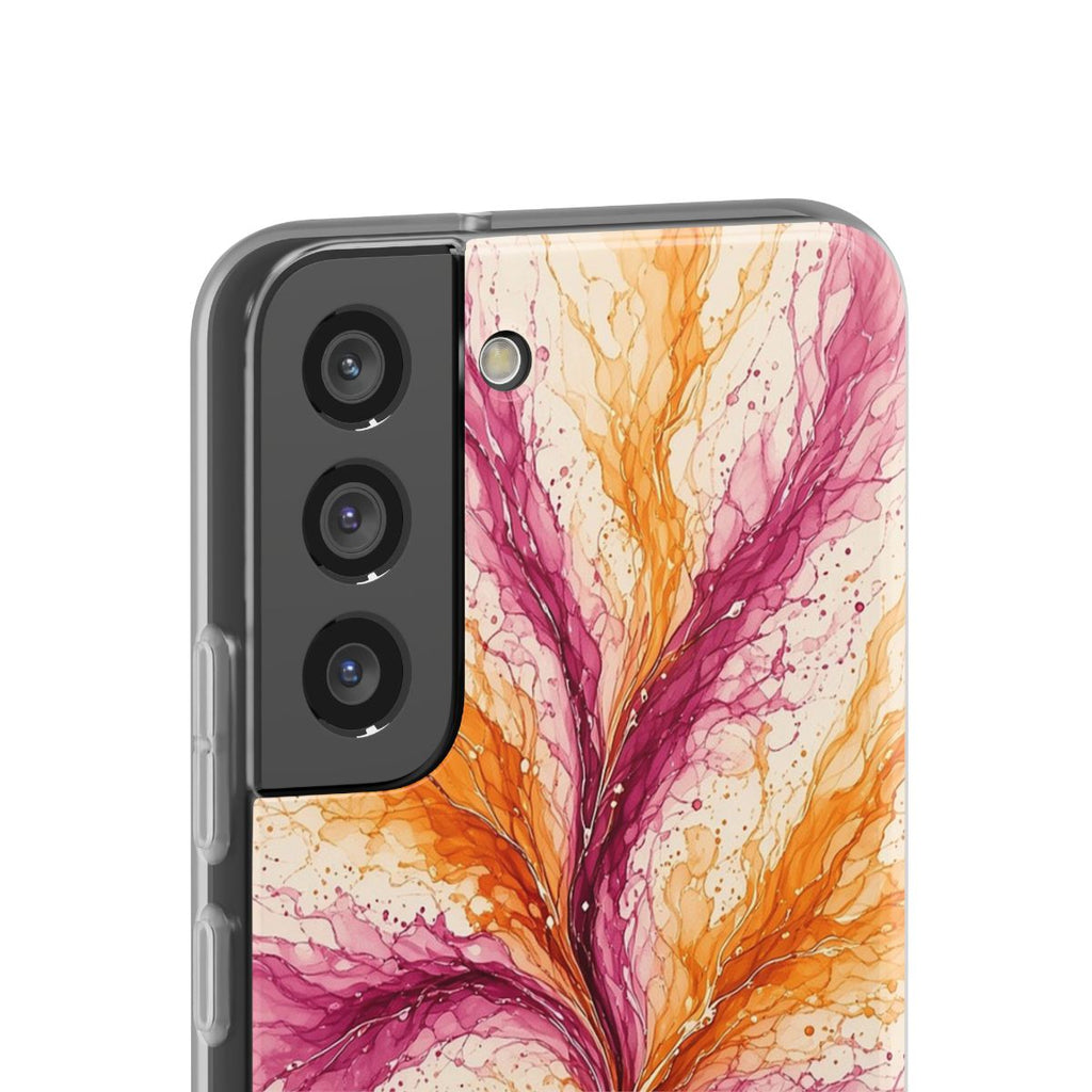 Sunset Ink Branches Flexi Phone Case – Samsung Galaxy S22