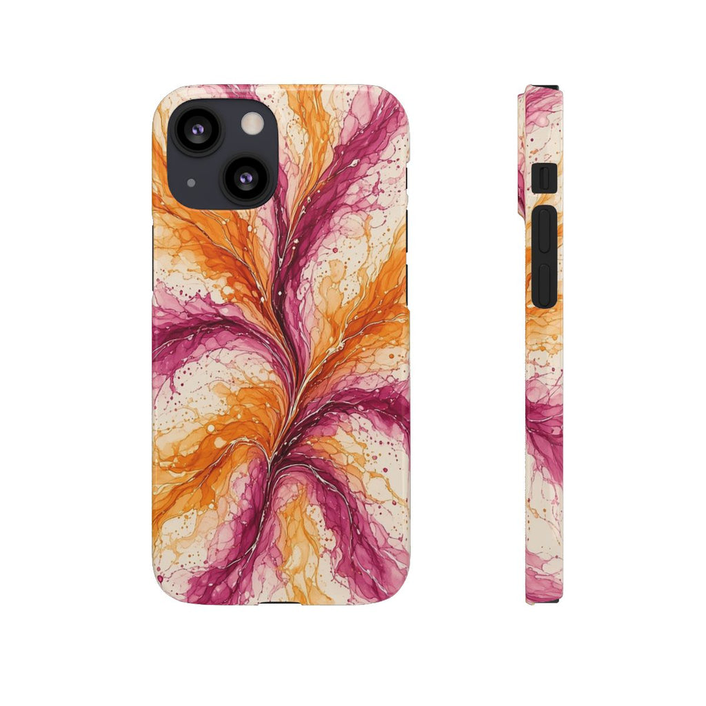 Sunset Ink Branches Slim Phone Case – iPhone 13 Mini
