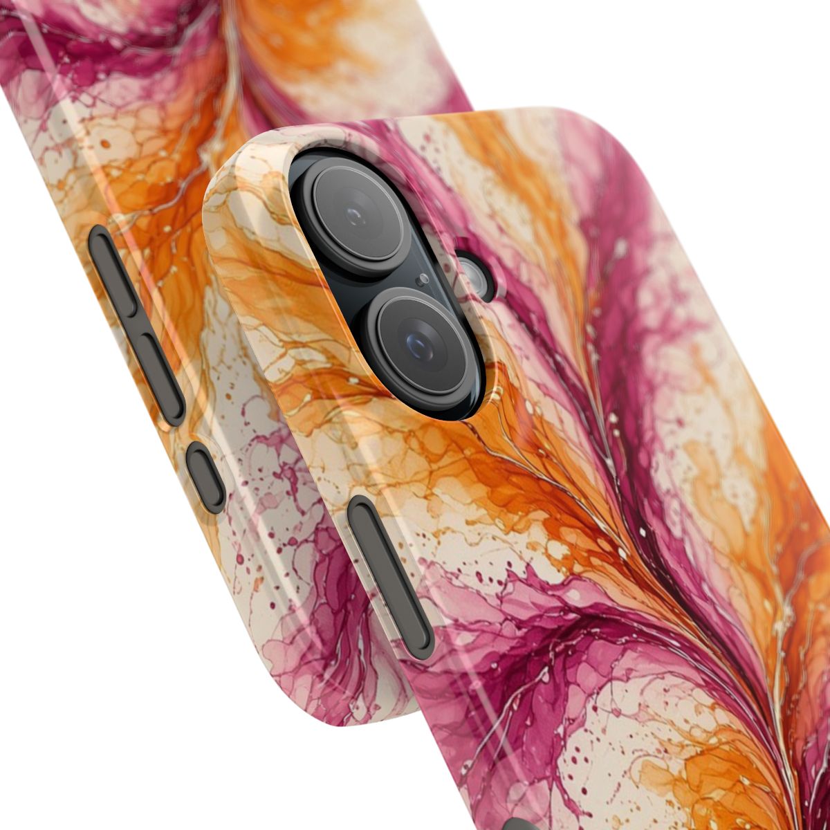 Sunset Ink Branches Slim Phone Case – iPhone 16