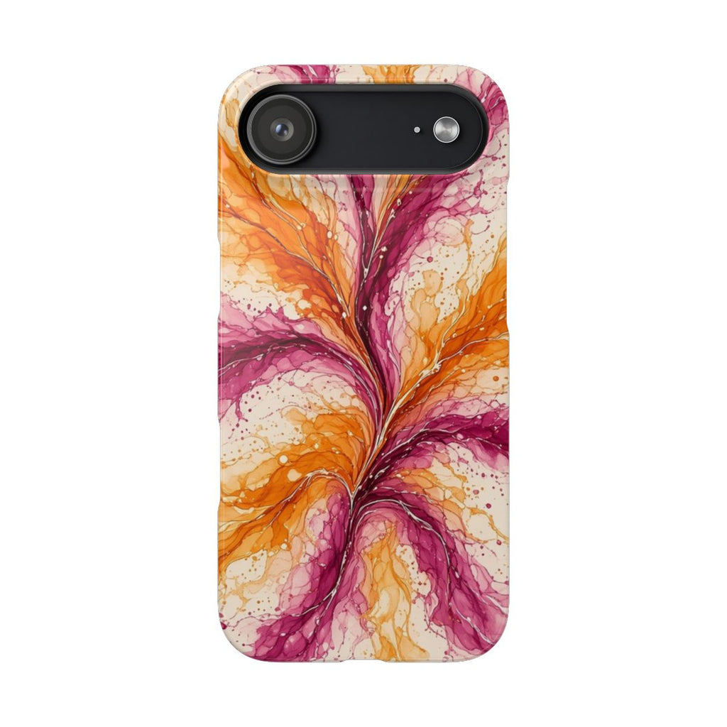 Sunset Ink Branches Slim Phone Case – iPhone 17 Air